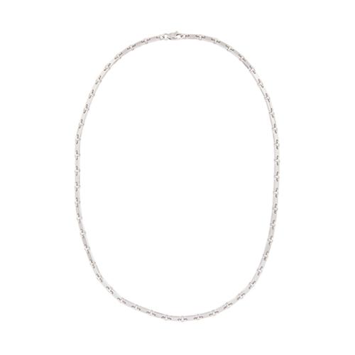 Cartier 18k White Gold Chain Link Necklace