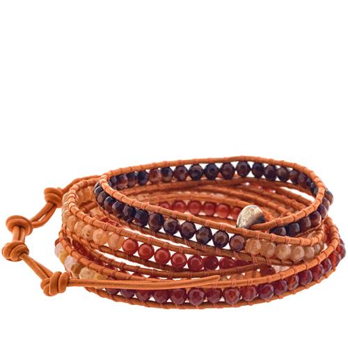 Chan Luu Leather Wrap Bracelet