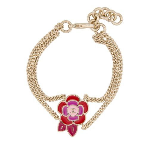 Chanel CC Camellia Flower Bracelet