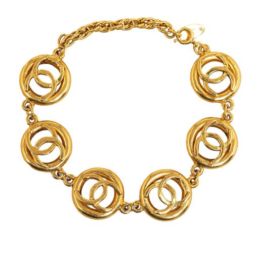 Chanel CC Medallion Bracelet