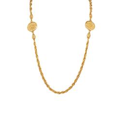 Chanel CC Medallion Necklace