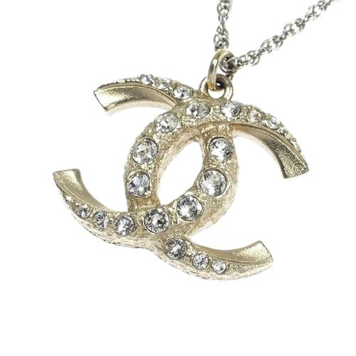 Chanel CC Rhinestone Necklace