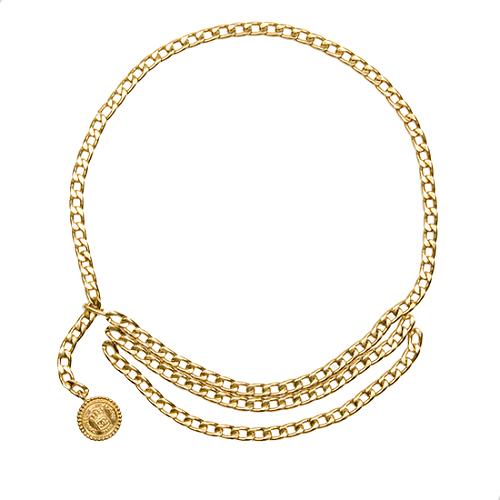 Chanel Chain Medallion Convertible Belt
