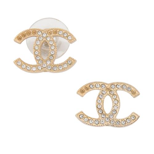 Chanel Crystal Moscova Earrings - FINAL SALE