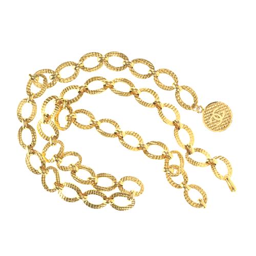 Chanel Medallion Adjustable Chain Belt
