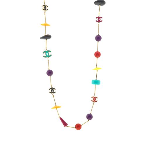 Chanel Multicolor Modernist Necklace