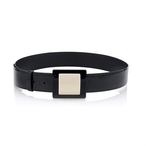 Chanel Patent Leather Belt - Size L