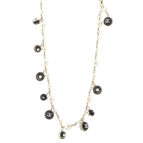 Chanel Pearl Long Necklace 