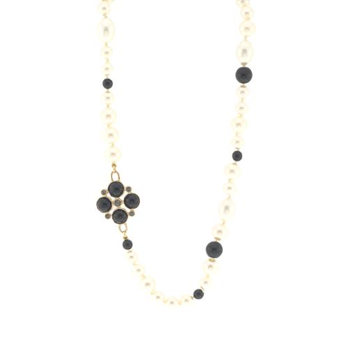 Chanel Pearl & Grispoix Necklace