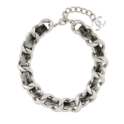 Chanel Velvet Chain Necklace