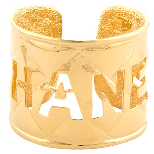 Chanel Vintage Gold Cuff