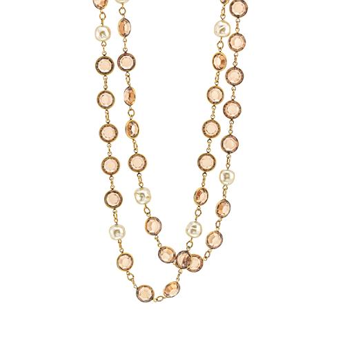 Chanel Vintage Pearl Sautoir Necklace