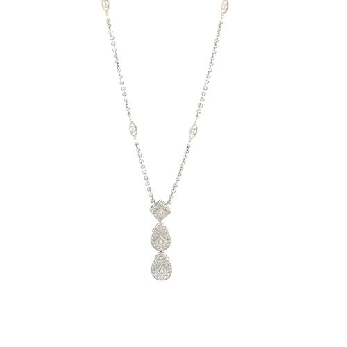 Charriol Diamond Drop Necklace