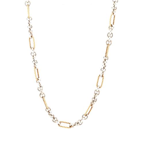 David Yurman 18" Figaro Chain Necklace