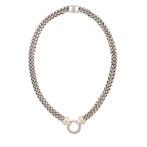 David Yurman Wheat Chain Necklace in Silver