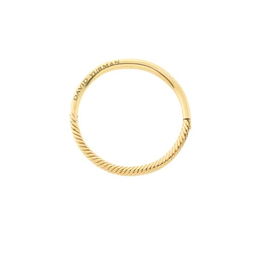 David Yurman 18k Gold Thoroughbred 5mm Bracelet