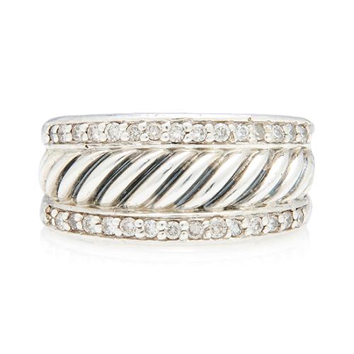 David Yurman Sculpted Cable Ring - Size 7