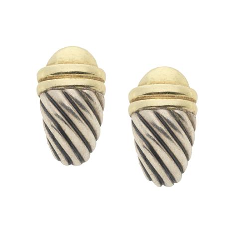 David Yurman Thoroughbred Shrimp Earrings