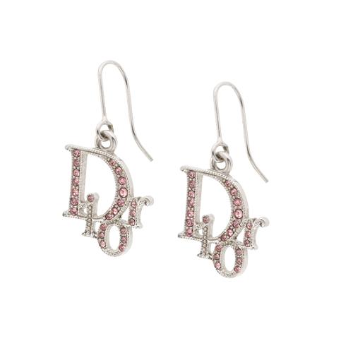 Dior Logo Drop Earrings