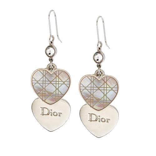 Dior Multi Heart Earrings