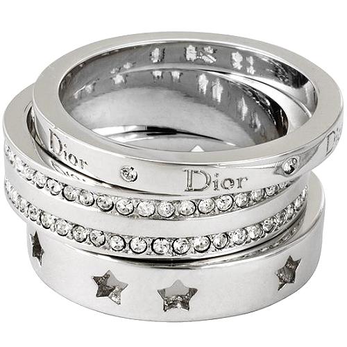 Dior Stackable Rings - Size 7