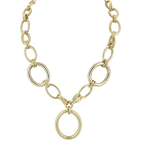 Faraone Mennella by R.F.M.A.S. Gold Double Link Necklace