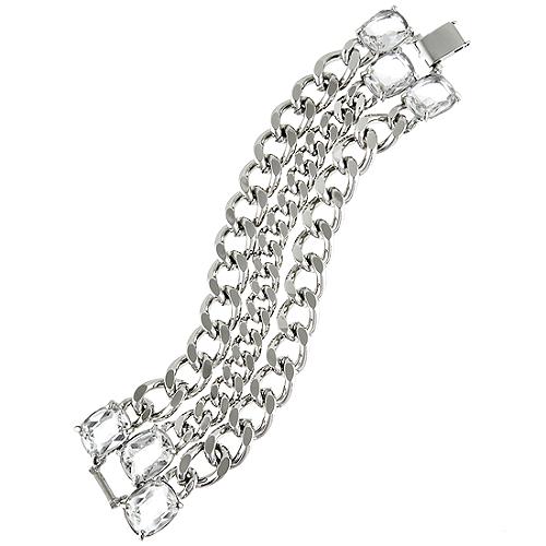 Gerard Yosca Multi Strand Crystal Bracelet