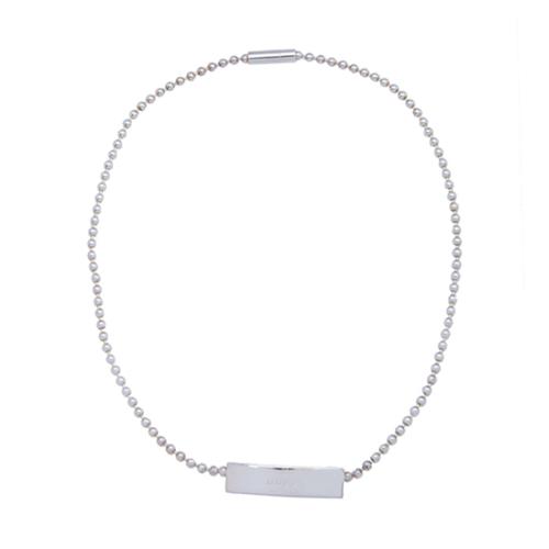 Gucci Beaded ID Choker Necklace