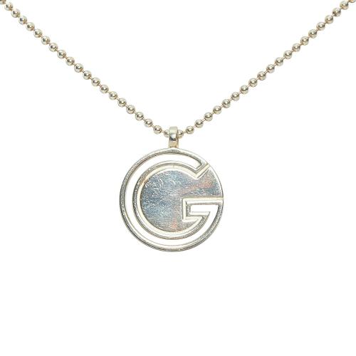 Gucci G Round Pendant Necklace