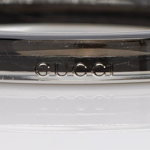 Gucci Plexiglass Translucent Bangle Bracelet - FINAL SALE