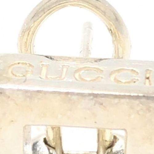 Gucci Square Metal Clip on Earrings