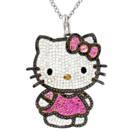 Hello Kitty Full Body Glam Pendant