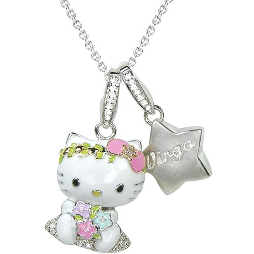 Hello Kitty Virgo Kitty Charm Pendant