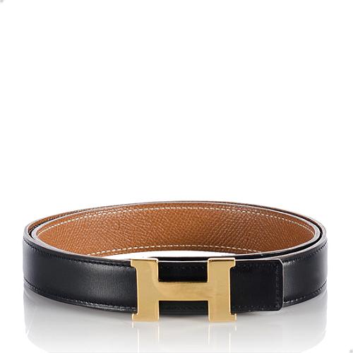 Hermes Constance Reversible H Belt - Size 30 / 75