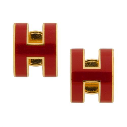 Hermes H Pop Earrings