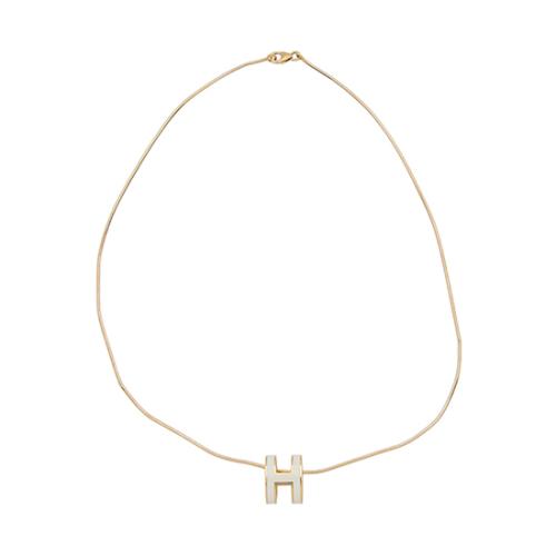 Hermes H Pop Pendant Necklace