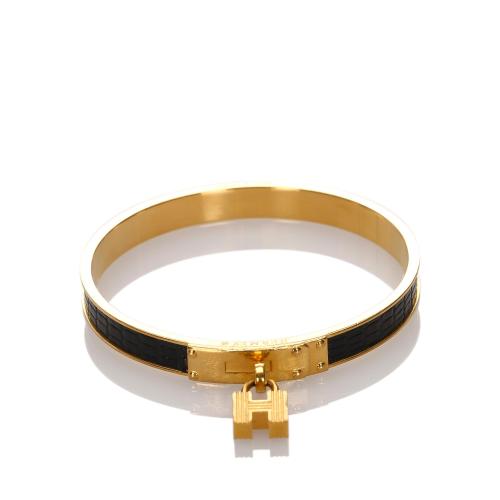 Hermes Kelly H Lock Cadena Bracelet