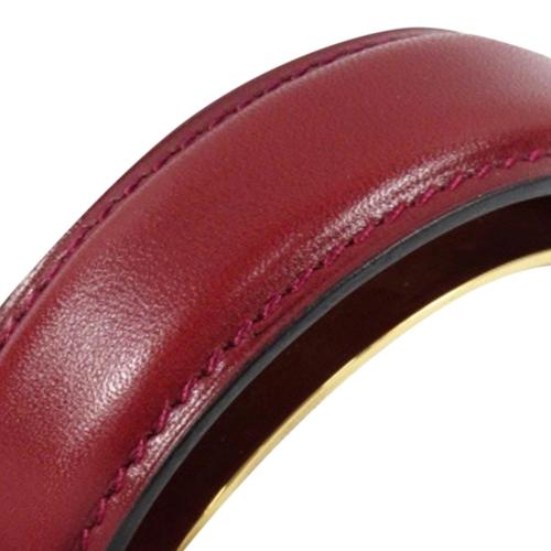 Hermes Leather Cuff Bracelet