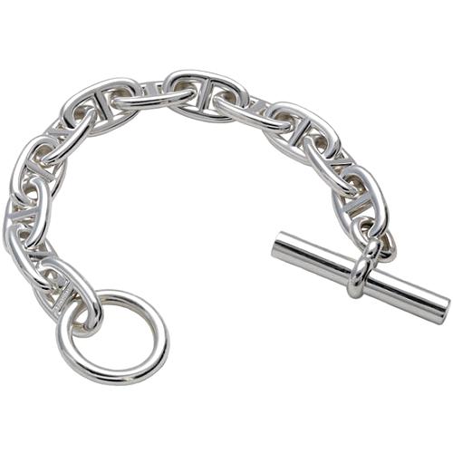 Hermes Silver Link Bracelet