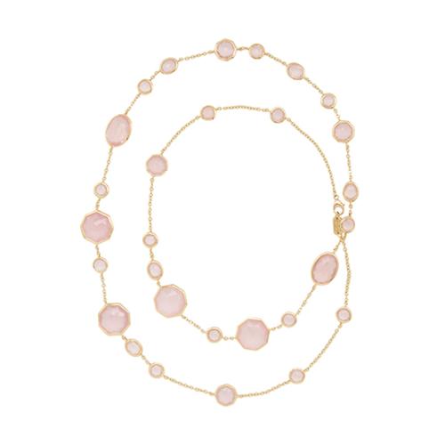 Ippolita 18kt Yellow Gold Rose Opal Crazy 8s Necklace