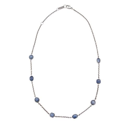 Ippolita Sterling Silver Lapis Lazuli Wonderland Mini Gelato Station Necklace