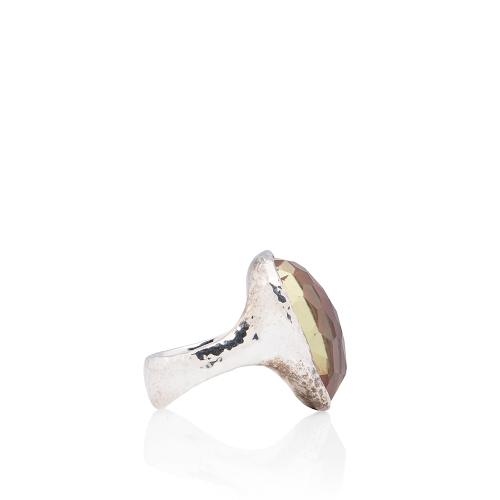 Ippolita Sterling Silver Quartz Rock Candy Ring - Size 7 1/2 - FINAL SALE