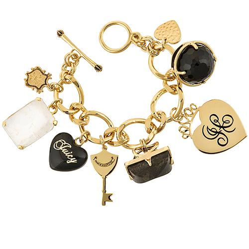Juicy Couture B-Earth Wind & Couture Charm Bracelet