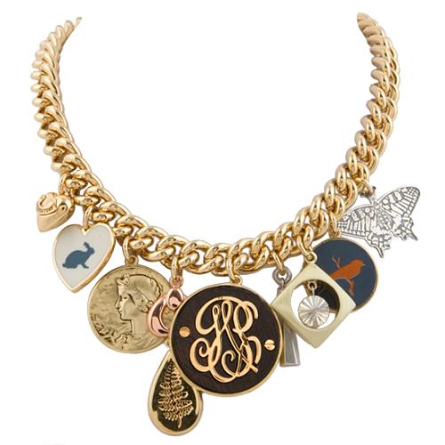 Juicy Couture Botanica Charm Necklace