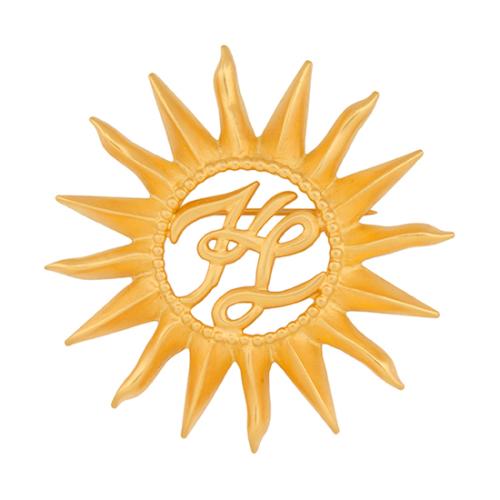 Karl Lagerfeld Vintage Sun Brooch