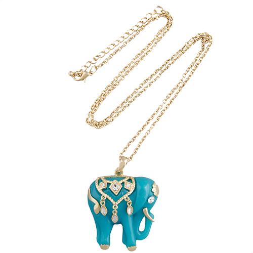 Kenneth Jay Lane Elephant Necklace