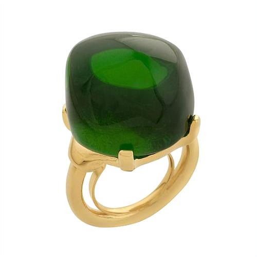Kenneth Jay Lane Emerald Green Ring