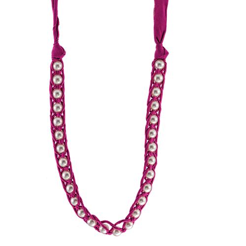 Lanvin Simple Pearl Necklace