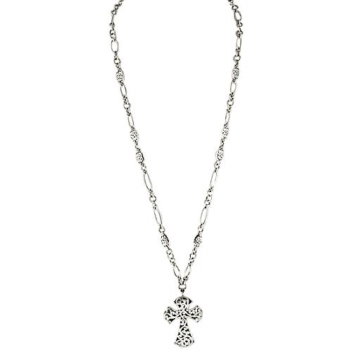 Lois Hill Cut Out Chunky Cross Necklace