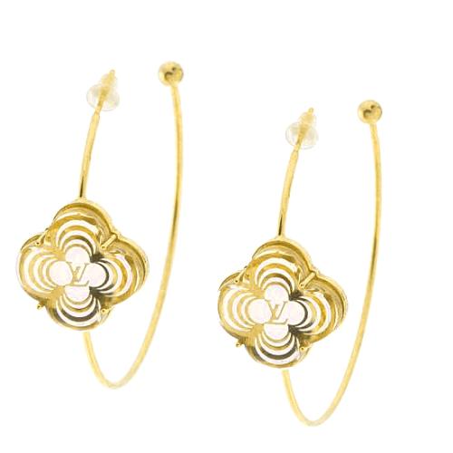 Louis Vuitton, Jewelry, Louis Vuitton Resin A La Folie Hoop Earrings